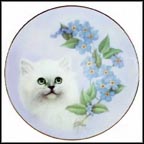 Forget-Me-Not Collector Plate by Bob Harrison MAIN