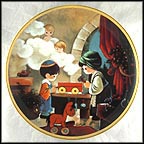 The Carpenter Shop Collector Plate by Sam Butcher MAIN