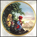 The Flight Into Egypt Collector Plate by Sam Butcher MAIN
