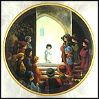 Jesus In The Temple Collector Plate by Sam Butcher MAIN