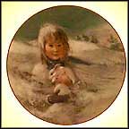 Snow Bunny Collector Plate by Thornton Utz MAIN