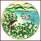 Fragrant Blossoms Collector Plate by Eiko Horikawa MAIN