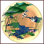Gentle Breeze Collector Plate by Eiko Horikawa MAIN