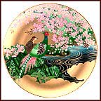Golden Tranquility Collector Plate by Eiko Horikawa MAIN