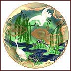 Natural Serenity Collector Plate by Eiko Horikawa MAIN