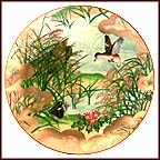 Peaceful Shore Collector Plate by Eiko Horikawa MAIN