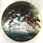 Water Breakin’ Collector Plate by Chuck DeHaan MAIN