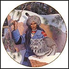Mountain Princess Collector Plate by David Wright MAIN