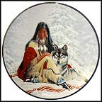 Snow Princess Collector Plate by David Wright MAIN