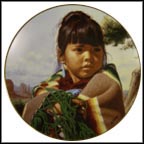 Morning Child Collector Plate by Jay Schmidt MAIN