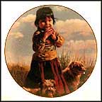 Autumn Treat Collector Plate by Ray Swanson MAIN