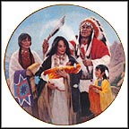 The Naming Ceremony Collector Plate by Kenneth Freeman MAIN