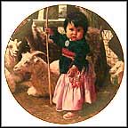 Newest Little Sheepherder Collector Plate by Ray Swanson MAIN