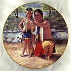 Sounds of the Forest Collector Plate by Kenneth Freeman MAIN
