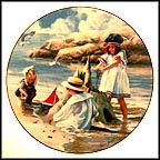 Children's Day By The Sea Collector Plate by Donna Green MAIN