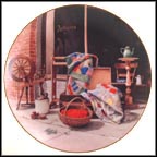 The Antiques Store Collector Plate by Mel Steele MAIN