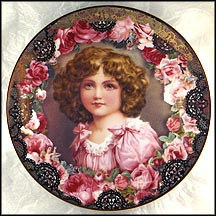 As Fair As A Rose Collector Plate by John Grossman MAIN