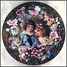 First Love Collector Plate by John Grossman MAIN