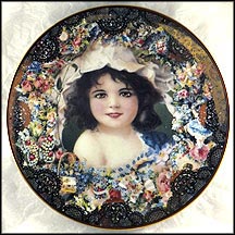 Springtime Beauty Collector Plate by John Grossman MAIN