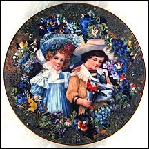 Summertime Fancy Collector Plate by John Grossman MAIN