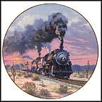 Sunset Limited Collector Plate by David Tutwiler MAIN
