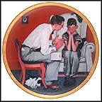 The Facts Of Life Collector Plate by Norman Rockwell MAIN
