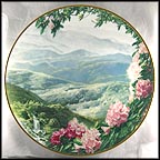 The Blue Ridge Mountains Collector Plate by Joseph and Eva Cellini MAIN