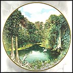 The Florida Everglades Collector Plate by Joseph and Eva Cellini MAIN