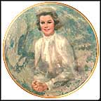 Princess Grace Collector Plate by Thornton Utz MAIN
