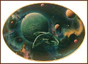 Distant Worlds Collector Plate by Michael David Ward MAIN