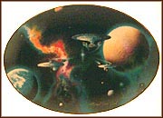 To Boldly Go... Collector Plate by Michael David Ward MAIN