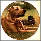 Like Father, Like Son Collector Plate by Jim Lamb MAIN