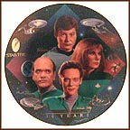 Starfleet Doctors Collector Plate by Todd Treadway MAIN