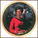 Uhura Collector Plate by Thomas Blackshear MAIN