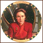 Major Kira Nerys Collector Plate by Morgan Weistling MAIN