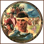 Spock Reborn Collector Plate by Steve Stanley MAIN