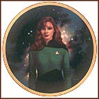 Dr. Beverly Crusher Collector Plate by Thomas Blackshear MAIN