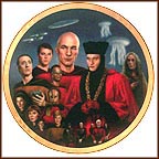 Encounter At Far Point Collector Plate by Keith Birdsong MAIN