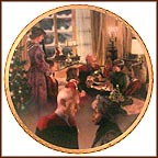 Picard's Christmas In The Nexus Collector Plate by Keith Birdsong MAIN