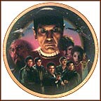 Star Trek III: The Search For Spock Collector Plate by Morgan Weistling MAIN