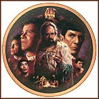 Star Trek V: The Final Frontier Collector Plate by Morgan Weistling MAIN