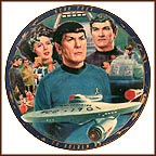 Journey To Babel Collector Plate by Jack Martin MAIN