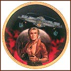 Khan And The USS Reliant Collector Plate by Keith Birdsong MAIN