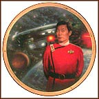Captain Sulu And The USS Excelsior Collector Plate by Keith Birdsong MAIN