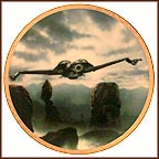 Klingon Bird Of Prey Collector Plate by Keith Birdsong MAIN