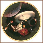 USS Enterprise NCC-1701 Collector Plate by Keith Birdsong MAIN