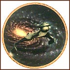 Klingon Battlecruiser Collector Plate by Keith Birdsong MAIN