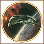 Romulan Warbird Collector Plate by Keith Birdsong MAIN
