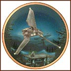 Imperial Shuttle Collector Plate by Sonia Hillios MAIN