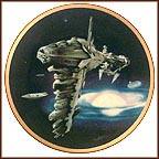 Medical Frigate Collector Plate by Sonia Hillios MAIN